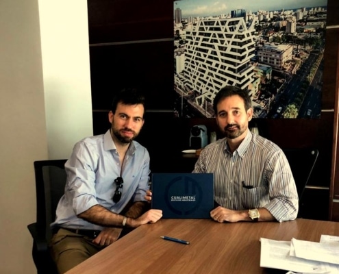 Alianza con constructora dominicana SOFISA para venta de naves industriales prefabricadas en República Dominicana - Cualimetal