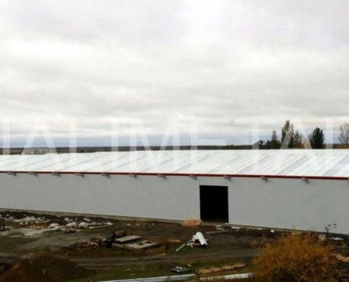 Naves industriales prefabricadas. 10.000m2 Kiev (Ucrania) Cualimetal