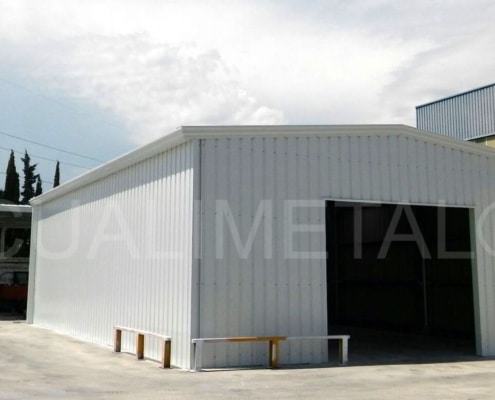 Naves metálicas modulares. 280m2 Tudela (Navarra, España) Cualimetal