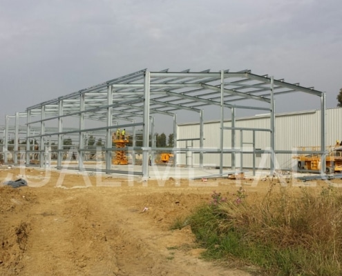 Nave industrial desmontable. 525m2 Argel (Argelia) Cualimetal