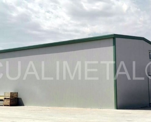 Nave industrial prefabricada. 240m2 Vilanova de Bellpúig (Lérida, España) Cualimetal