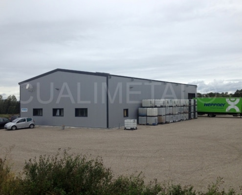 Nave industrial prefabricada. 500m2 Sarrebourg (Francia) Cualimetal