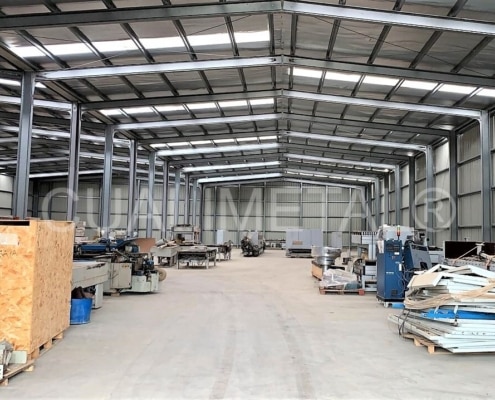 Naves industriales prefabricadas. 2500m2 Santiago de los Caballeros (República Dominicana) Cualimetal