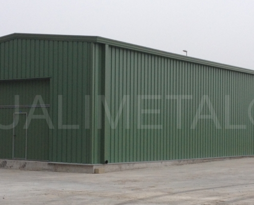 Nave industrial prefabricada. 215m2 El Burgo de Ebro (Zaragoza, España) Cualimetal