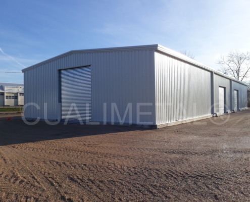 Nave industrial metálica. 600m2 Les Abrets en Dauphine (Francia) Cualimetal