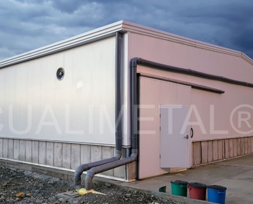 Nave metálica modular. 760m2 Buenaventura (Colombia) Cualimetal