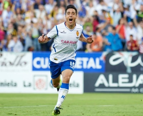 18 06 2015 CUALIMETAL con el Real Zaragoza en la final del Play Off de Ascenso Liga BBVA