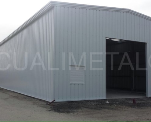 Almacén modular metálico. Montmeló (Barcelona, España) Cualimetal