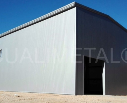 Nave metálica modular. 200m2 Roquevaire (Francia) Cualimetal