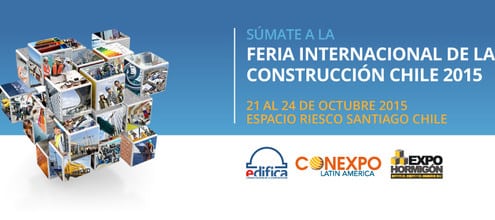 21 10 2015 Naves industriales metalicas y naves modulares prefabricadas Chile. Feria CONEXPO2015