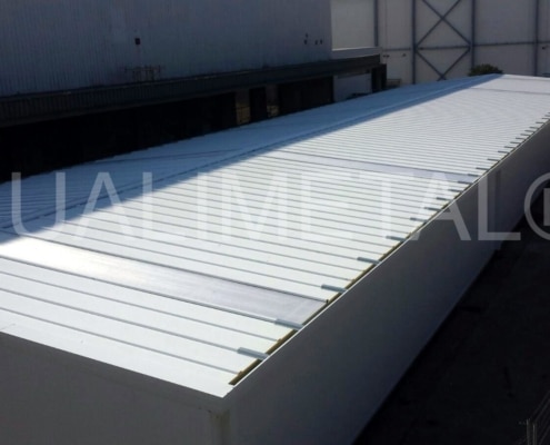 Nave metálica modular. 825m2 (Barcelona, España) Cualimetal