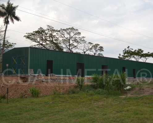 Nave metálica modular. 380m2 Matagalpa (Nicaragua) Cualimetal