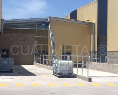 Nave industrial metálica. 270 m2 Sahagún, Hidalgo (México) Cualimetal