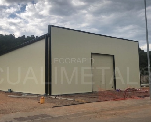 Nave modular metálica. 360m2 Puig Reig (Barcelona, España) Cualimetal