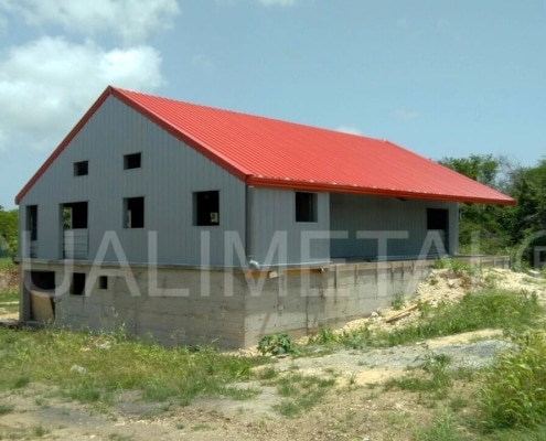 Nave industrial modular. 220m2 Guadalupe (Francia) Cualimetal