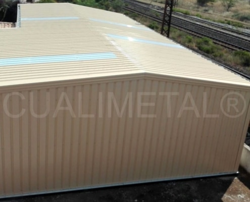 Nave industrial prefabricada. 200m2 Lezignan-Corbiere (Francia) Cualimetal