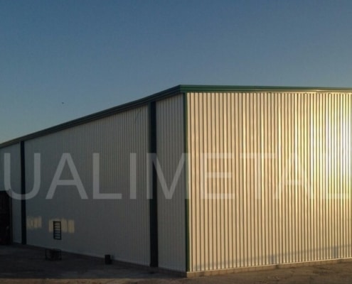 Nave modular metálica prefabricada. 2000m2 Valdemoro (Madrid, España) Cualimetal