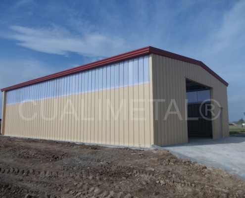 Nave industrial prefabricada. Mazères (Francia) Cualimetal