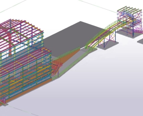 Nave industrial a medida. 1300m2 (Zaragoza, España) Cualimetal