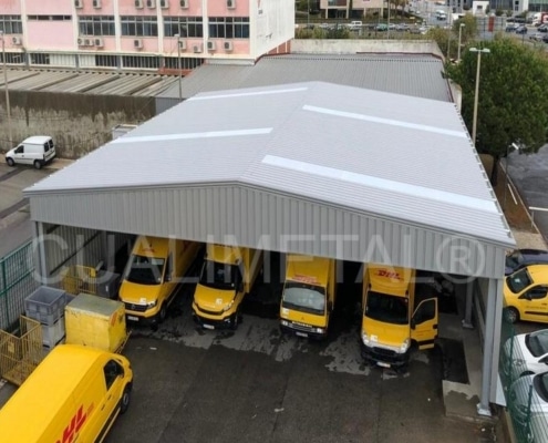 Nave modular prefabricada. 400m2 Lisboa (Portugal) Cualimetal