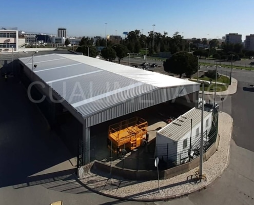 Nave modular prefabricada. 500m2 Lisboa (Portugal) Cualimetal