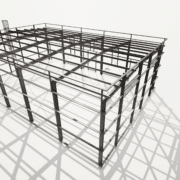 09 06 2020 Nave industrial modular. 400m2 Villenoy Francia