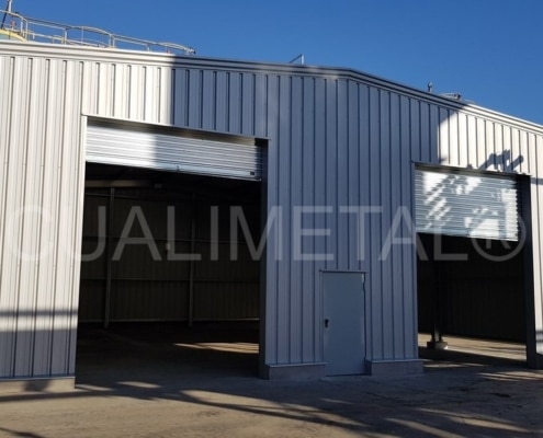 Nave modular prefabricada. 210m2 Berre-l'Étang (Francia) Cualimetal