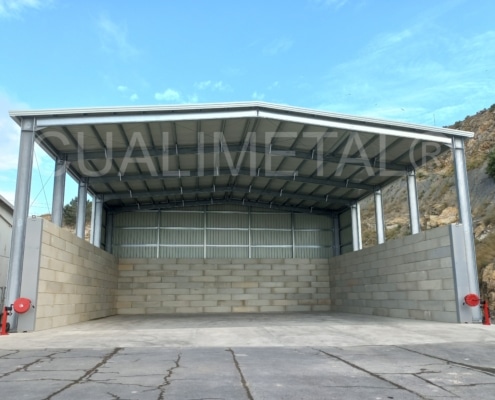 Nave industrial modular. 460 m2 Narbonne (Francia) Cualimetal