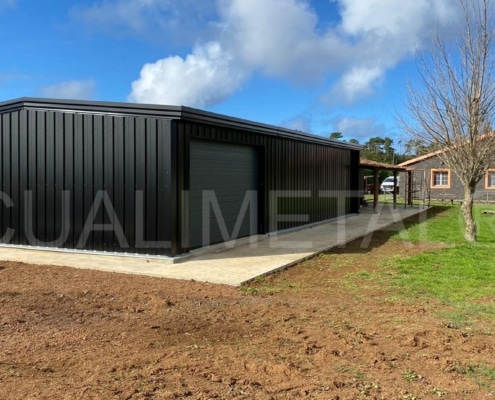Nave prefabricada metálica.120m2 Santa María, Azores (Portugal) Cualimetal