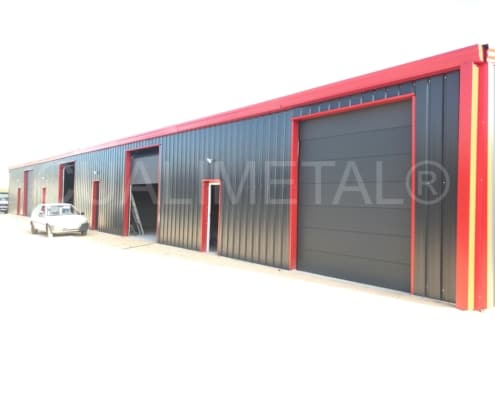 Nave industrial metálica. 600m2 Varetz (Francia) Cualimetal