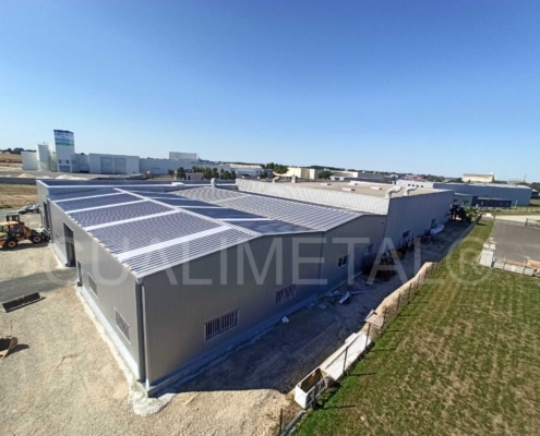Nave industrial modular. 477m2 La Chapelle Achard (Francia) Cualimetal