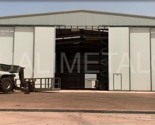 Nave prefabricada metálica. 3000m2 Dakar (Senegal) Cualimetal