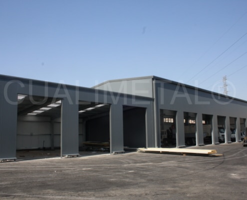 Nave prefabricada metálica. 560m2+ 420m2 Odivelas (Portugal) Cualimetal
