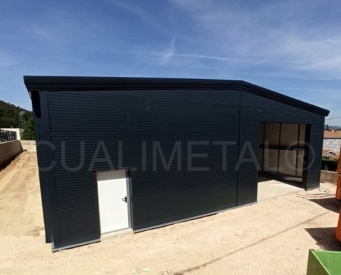 Nave modular metálica. 380m2 Gémenos (Francia) Cualimetal