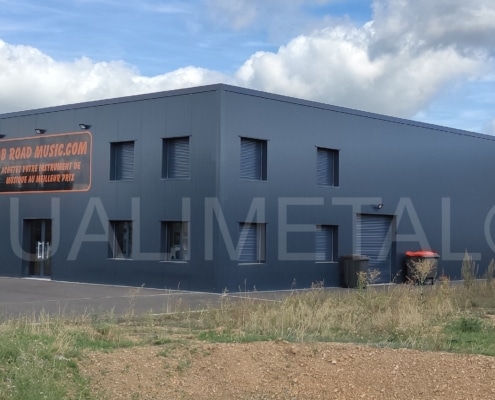 Nave metálica prefabricada. 435m2 Dreux (Francia) Cualimetal