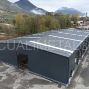 Nave industrial metálica. 930 m2 Arbin (Francia) Cualimetal