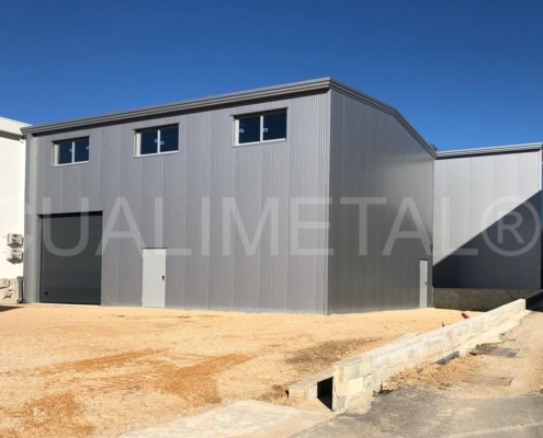 Nave industrial modular. 200m2 Roquevaire (Francia) Cualimetal