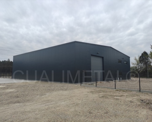 Nave industrial metálica. 600m2 Le Teich (Francia) Cualimetal