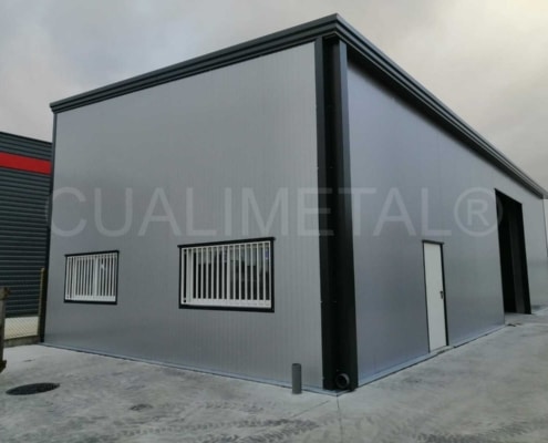Nave industrial metálica. 148m2 Dammartin-en-Serve (Francia) Cualimetal