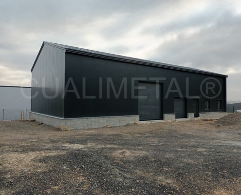 Nave modular metálica. 215m2 Ressons-sur-Matz (Francia) Cualimetal