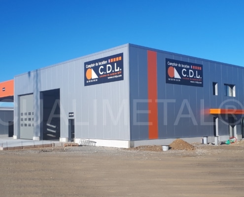 Nave industrial modular. 400m2 La Roche-sur-Yon (Francia) Cualimetal