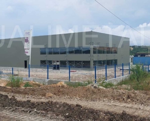 Nave industrial metálica. 1200m2 Mariel (Cuba) Cualimetal