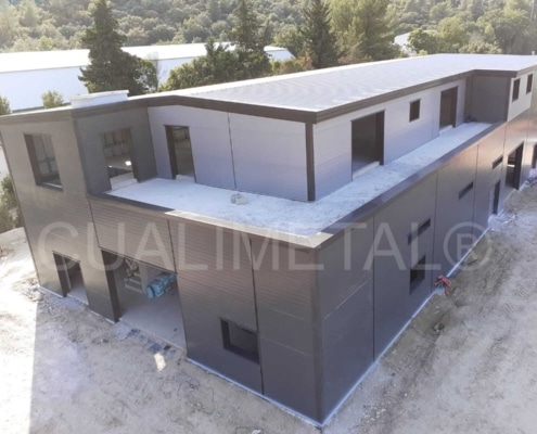 Nave industrial modular. 450m2 Gémenos (Francia) Cualimetal