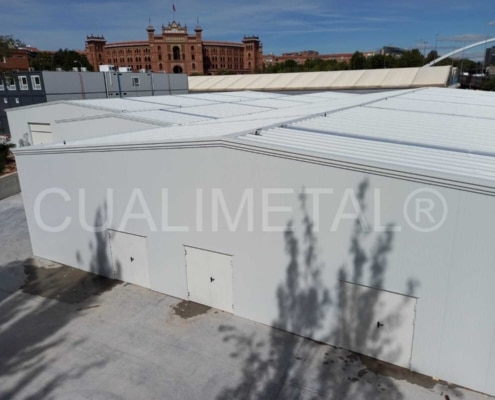 Nave industrial prefabricada. 2400m2 Las Ventas (Madrid, España) Cualimetal