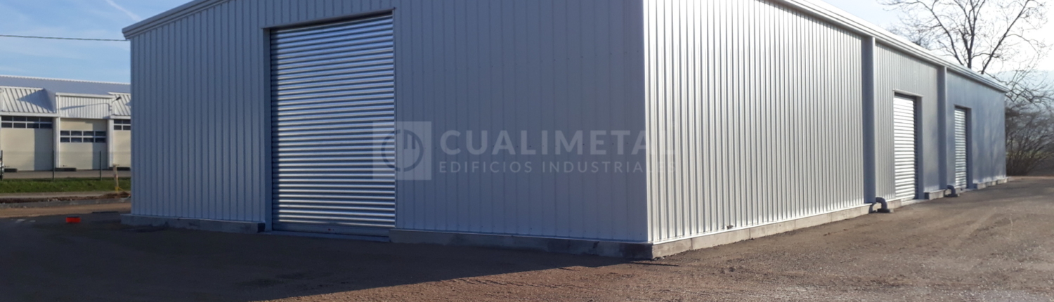 Nave industrial metalica ECORAPID Cualimetal Les Abrets en Dauphine Francia 12