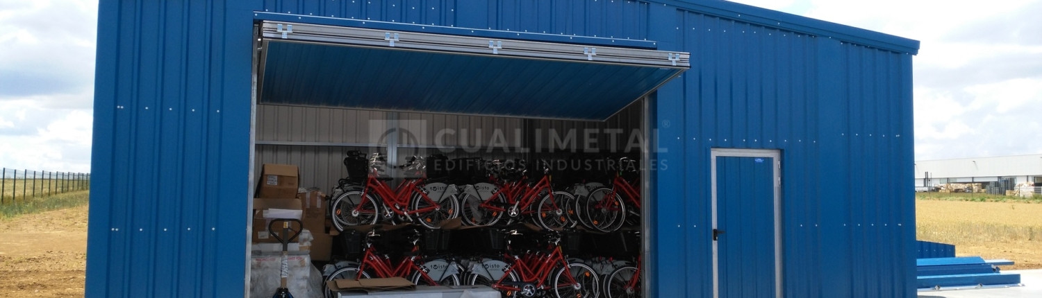 Nave metálica modular. PLENAVE 10.4 Colombelles (Francia) Cualimetal