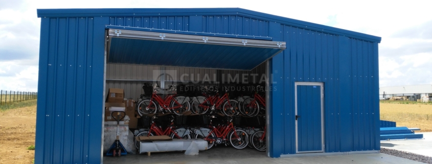 Nave metálica modular. PLENAVE 10.4 Colombelles (Francia) Cualimetal
