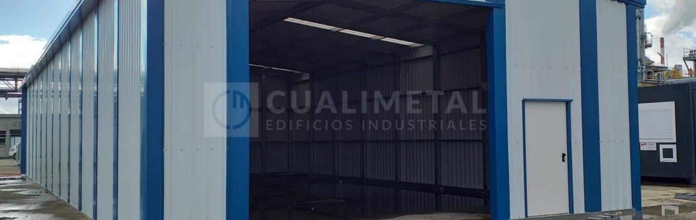 Nave modular prefabricada PLENAVE 10.5 300m2 Chalampé (France) | Cualimetal