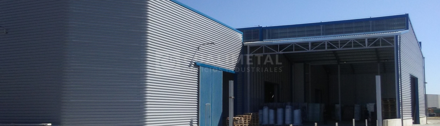Nave industrial Ecorapid Zaragoza España Cualimetal 16