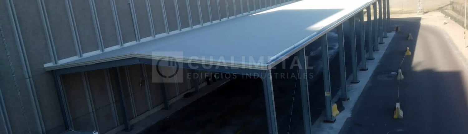 Nave industrial desmontable ECORAPID Cualimetal Burgo de Ebro Zargoza España 6